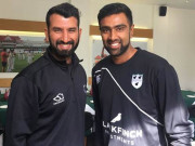 ایشون کا ساتھی کھلاڑی پجارا کو انوکھا چیلنج آدھی مونچھ منڈھوانے کا اعلان