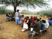 ٹھٹھہ کی تحصیل گھوڑا باڑی میں سرکاری اسکول خستہ حال