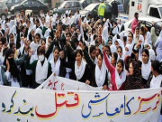 کوئٹہ نرسز کا کنٹریکٹ میں توسیع نہ ہونے پر کیا جانے والا احتجاج یقین دہانی کے بعد ختم