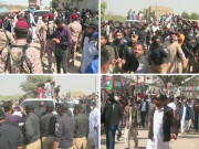 پی ایس 88 میں پی پی اور پی ٹی آئی کارکنان لڑ پڑے گولیاں چل گئیں