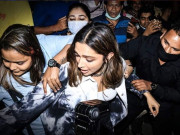 خاتون کی دپیکا پڈوکون کا پرس چھیننے کی کوشش