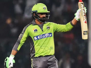 سمت پٹیل نے اپنی وکٹ قربان کرنے کے بجائے حفیظ کو رن آؤٹ کرادیا