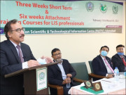 پاسٹک میں لائبریریوں کی جدت طرازی سے متعلق تربیتی ورکشاپ کی اختتامی تقریب