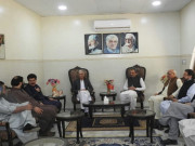 تحریک انصاف نے چیئرمین سینیٹ انتخاب کے لیے اے این پی سے تعاون مانگ لیا