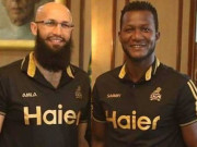 ڈیرن سیمی اور ہاشم آملہ پاکستان کی میزبانی کا لطف اٹھانے لگے