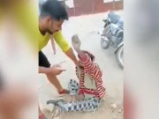 بھارت میں مسلم نوجوان پرتشدد اورزبردستی ’پاکستان مردہ باد‘ کا نعرہ لگوانے کی ویڈیووائرل