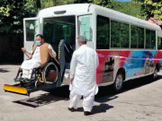 خیبرپختونخوا میں معذور کھلاڑیوں کے لیے خصوصی بسیں تیار