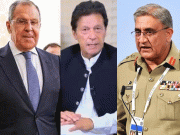 وزیراعظم عمران خان اور آرمی چیف سے روسی وزیرخارجہ کی ملاقات