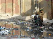 میرپور ساکربلدیہ کی نااہلی نکاسی آب کا نظام درہم برہم