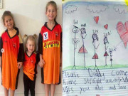 ’’پلیز ڈیڈی گھر آجائیں ہم آپ کو بہت زیادہ یاد کررہے ہیں‘‘