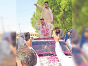 37 کلو چرس و اسلحہ کیساتھ گرفتار ملزمان کا ضمانت پر ’’جشن‘‘
