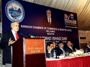 معاشی نمو کی شرح پہلی سہ ماہی میں 5 فیصد تک پہنچ گئی اسحاق ڈار 