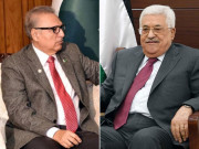 صدر پاکستان عارف علوی کا فلسطینی ہم منصب محمود عباس کو خط