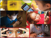 دمکتی اسکرین بچوں کی بصارت نگل رہی ہے