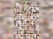 امریکی اخبار کا صفحہ اول غزہ کے 67 شہید بچوں کے نام