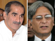 چیئرمین نادرا کا استعفیٰ سینیٹ میں اعتزاز اور سعد رفیق میں جھڑپ ایک دوسرے پر الزامات 