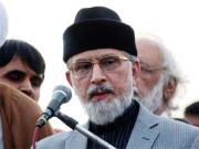 عمران خان کی کرسی میں مادل ٹاؤن کے شہدا کا خون شامل ہے طاہر القادری