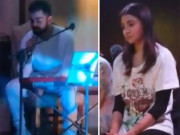 انوشکاشرما ویرات کوہلی کو گانا گاتے ہوئے دیکھ کر روپڑیں ویڈیو وائرل