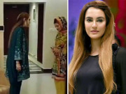 اداکارہ نادیہ حسین کی ملازمہ کو جھاڑ پلانے کی ویڈیو سوشل میڈیا پر وائرل
