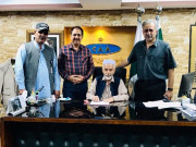 نائب قاصد کو ایک دن کے لیے پشاور ایئرپورٹ کا اعزازی مینیجر بنادیا گیا