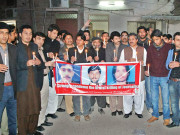 ایکسپریس نیوز کے 3 کارکنوں کی شہادت پر تعزیت کا سلسلہ جاری رانی پور اور کنڈیارو میں مظاہرے