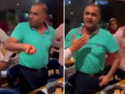 لندن میں عابد شیر اور پاکستانی فیملی کے درمیان جھگڑا گالیوں کا تبادلہ