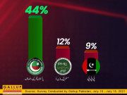 تحریک انصاف کا آزاد کشمیر میں جیتنے کا امکان 44 فیصد ہے گیلپ سروے