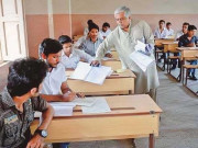 انٹر امتحان کئی طلبہ کے ضبط موبائل سے حل شدہ پرچے نکلے