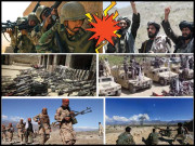 طالبان اور افغان افواج آمنے سامنے