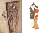 لازوال محبت یہ جوڑا 1600 سال سے ایک دوسرے کو آغوش میں لیے دفن ہے