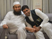 مولانا طارق جمیل سے قومی ایتھلیٹ اولمپئین ارشد ندیم کی ملاقات