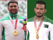 گولڈ میڈل جیتنے پر حیدر علی کو 25 اور انعام بٹ کو 10 لاکھ روپے دینے کا اعلان