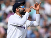 کوہلی فتح کے بعد ’’بین‘‘ بجا کر میزبان شائقین کا مذاق اڑانے لگے