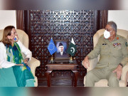 آرمی چیف سے یورپی یونین کی سفیر کی ملاقات افغانستان میں پاکستان کے کردار کو سراہا