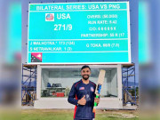 امریکی کرکٹر کے 6 گیندوں پر6 چھکے میچ میں سنچری