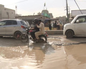 کراچی کا مصروف ترین جہانگیر روڈ ٹوٹ پھوٹ اور گندگی کا ڈھیر بن گیا