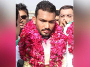 بیچ ریسلنگ کے چیمپئن انعام بٹ کا وطن واپسی پر شاندار استقبال