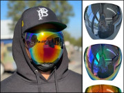 یہ شیشے کا ماسک نہیں بلکہ دھوپ سے بچانے والا چشمہ ہے