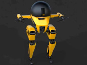 رسی پر چلنے فرش پر دوڑنے اور ہوا میں اڑنے والا ڈرون روبوٹ