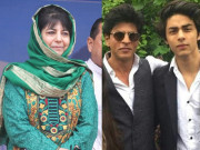 شاہ رخ کے بیٹے کو مسلمان ہونے پر نشانہ بنایا جارہا ہے محبوبہ مفتی