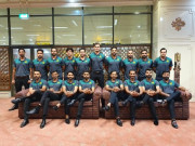 ٹی ٹوئنٹی ورلڈکپ میں شرکت کے لیے قومی ٹیم دبئی پہنچ گئی