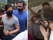 شاہ رخ خان کی جیل کے باہر موجود لوگوں کے سامنے ہاتھ جوڑنے کی ویڈیو وائرل