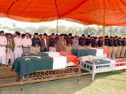 پولیس پر حملے میں شہید 2 اہلکار سپرد خاک 2 کی میتیں آبائی علاقے روانہ