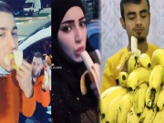 ترکی میں کیلے کھانے پر7 شامی پناہ گزین ملک بدر