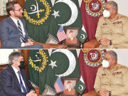 آرمی چیف سے امریکا چین اور روس کے نمائندوں کی ملاقات