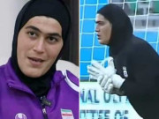ایران پر ویمنز فٹبال میچ میں ’’مرد‘‘ گول کیپر کو کھلانے کا الزام