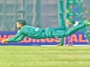 شاداب خان نے شاندار کیچ تھام کر سب کو حیران کردیا