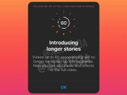 انسٹاگرام نے طویل ویڈیوز کی آزمائش شروع کردی