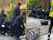 برطانیہ میں مسلم طلبا سخت سردی میں اسکول سے باہر نماز ادا کرنے پر مجبور