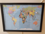 اس نقشے پر مقناطیس رکھیں اور براہِ راست اس جگہ کا منظر دیکھیں